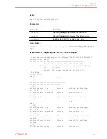 Preview for 224 page of Oracle Database Appliance X6-2-HA Deployment And User'S Manual
