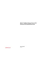 Oracle EXADATA X5-2 Installation Manual preview