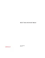 Oracle EXADATA X6-2 Service Manual preview