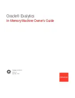 Oracle Exalytics In-Memory Machine Owner'S Manual preview