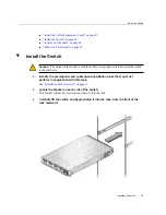 Предварительный просмотр 39 страницы Oracle Fabric Interconnect F2-12 Installation Manual