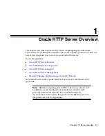 Preview for 23 page of Oracle HTTP Server Administrator'S Manual