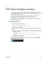 Предварительный просмотр 39 страницы Oracle MICROS M31 Setup Manual