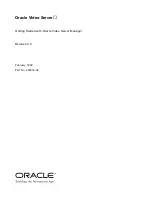 Preview for 1 page of Oracle Oracle Video Server Getting Started Manual