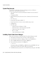 Preview for 20 page of Oracle Oracle Video Server Getting Started Manual