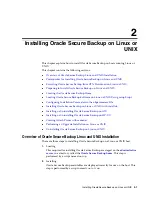 Preview for 27 page of Oracle Secure Backup 10.3 Installation And Configuration Manual