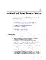 Preview for 49 page of Oracle Secure Backup 10.3 Installation And Configuration Manual