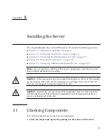 Preview for 27 page of Oracle SPARC Enterprise M4000 Installation Manual