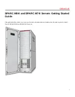 Oracle SPARC M8-8 Getting Started Manual preview
