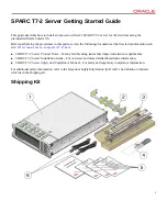 Preview for 1 page of Oracle SPARC T7-2 Getting Started Manual