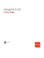 Oracle storagetek sl150 Library Manual preview