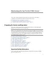 Preview for 17 page of Oracle Sun Fire X2270 M2 Service Manual