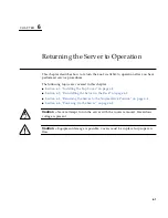 Предварительный просмотр 141 страницы Oracle Sun Fire X4240 Service Manual