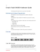 Preview for 7 page of Oracle Talari D6000 Hardware Manual