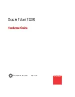 Oracle Talari T5200 Hardware Manual preview