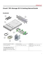 Preview for 1 page of Oracle ZFS Storage ZS7-2 Getting Started Manual