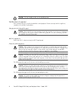 Preview for 12 page of Oracle ZS3-2 Safety And Compliance Manual