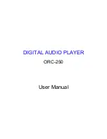 Oracom ORC-250 User Manual preview