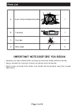 Preview for 4 page of O'Rageous 167564 Instruction Manual