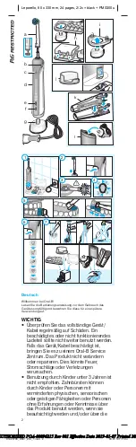 Preview for 3 page of Oral-B BRAUN SMART JUNIOR 3757 Quick Start Manual