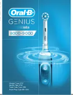 Oral-B GENIUS 8000 Manual preview