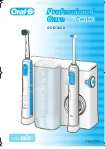 Предварительный просмотр 1 страницы Oral-B Professional Care Center OC 15 525 A Manual