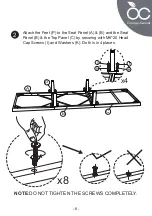 Preview for 7 page of Orange-Casual OC-WK-026 Assembly Instructions Manual