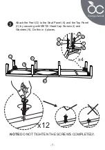 Preview for 8 page of Orange-Casual OC-WK-026 Assembly Instructions Manual