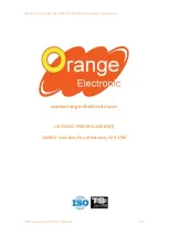 Предварительный просмотр 19 страницы Orange Electronic OPSS Gen. 2 Manual