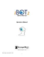 Preview for 1 page of Orange Micro iBOT2 Operator'S Manual