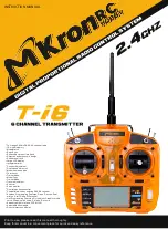 Orange RX M Kron RCT-i6 Instruction Manual предпросмотр