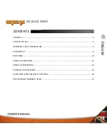 Предварительный просмотр 3 страницы ORANGE AD200B MKIII Owner'S Manual