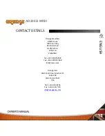 Предварительный просмотр 4 страницы ORANGE AD200B MKIII Owner'S Manual