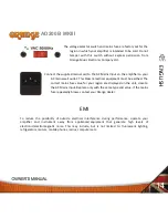 Предварительный просмотр 7 страницы ORANGE AD200B MKIII Owner'S Manual