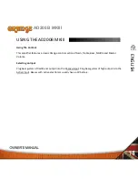 Предварительный просмотр 12 страницы ORANGE AD200B MKIII Owner'S Manual