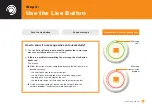 Preview for 11 page of ORANGE Live Button User Manual