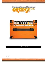 Предварительный просмотр 1 страницы ORANGE Orange Personal Computer User Manual