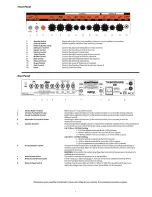 Предварительный просмотр 4 страницы ORANGE Thunderverb Owner'S Manual