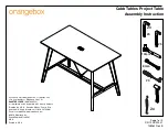 ORANGEBOX Cubb Series Assembly Instruction Manual предпросмотр