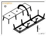 Предварительный просмотр 7 страницы ORANGEBOX Cubb Tables 3 Leaf Table Assembly Instruction Manual