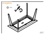 Предварительный просмотр 5 страницы ORANGEBOX Cubb Tables One Piece Table Assembly Instruction Manual