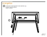 Предварительный просмотр 7 страницы ORANGEBOX Cubb Tables One Piece Table Assembly Instruction Manual