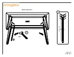 Предварительный просмотр 8 страницы ORANGEBOX Cubb Tables One Piece Table Assembly Instruction Manual