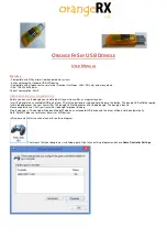 Preview for 1 page of OrangeRx FRSKY User Manual