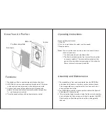 Предварительный просмотр 3 страницы Oransi OVH2311 User Manual