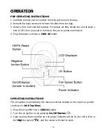 Preview for 5 page of Oransi OVHT9908 Owner'S Manual