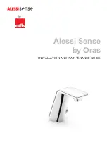 Oras Alessi Sense Series Installation And Maintenance Manual предпросмотр