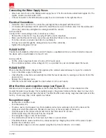 Preview for 14 page of Oras Electra 6104 Installation And Maintenance Manual