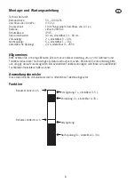 Preview for 8 page of Oras Electra 6567 Installation And Maintenance Manual