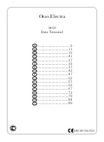 Предварительный просмотр 3 страницы Oras Electra 6910 Data Terminal User Manual